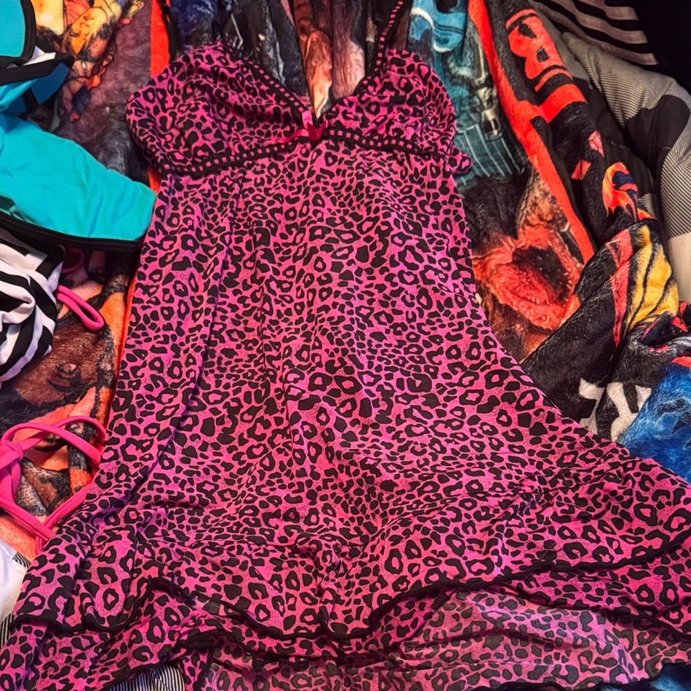 Vintage leopard dress